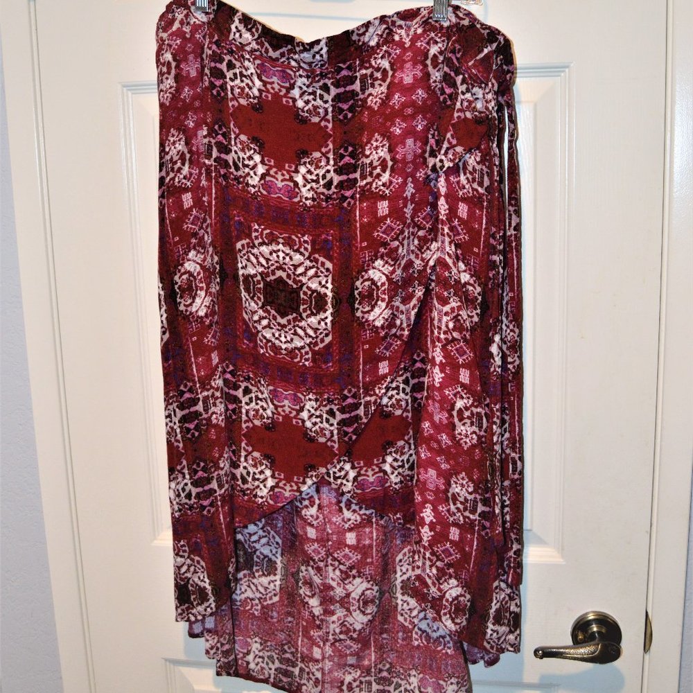 Bohemian Wrap Style Skirt (FTF size 3)